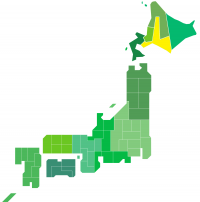 日本地図(道央)