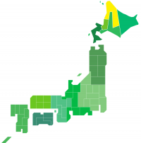 日本地図(道北)